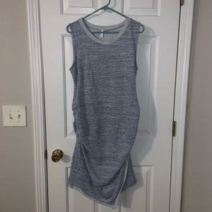 Pink Blush Maternity Terry Dress